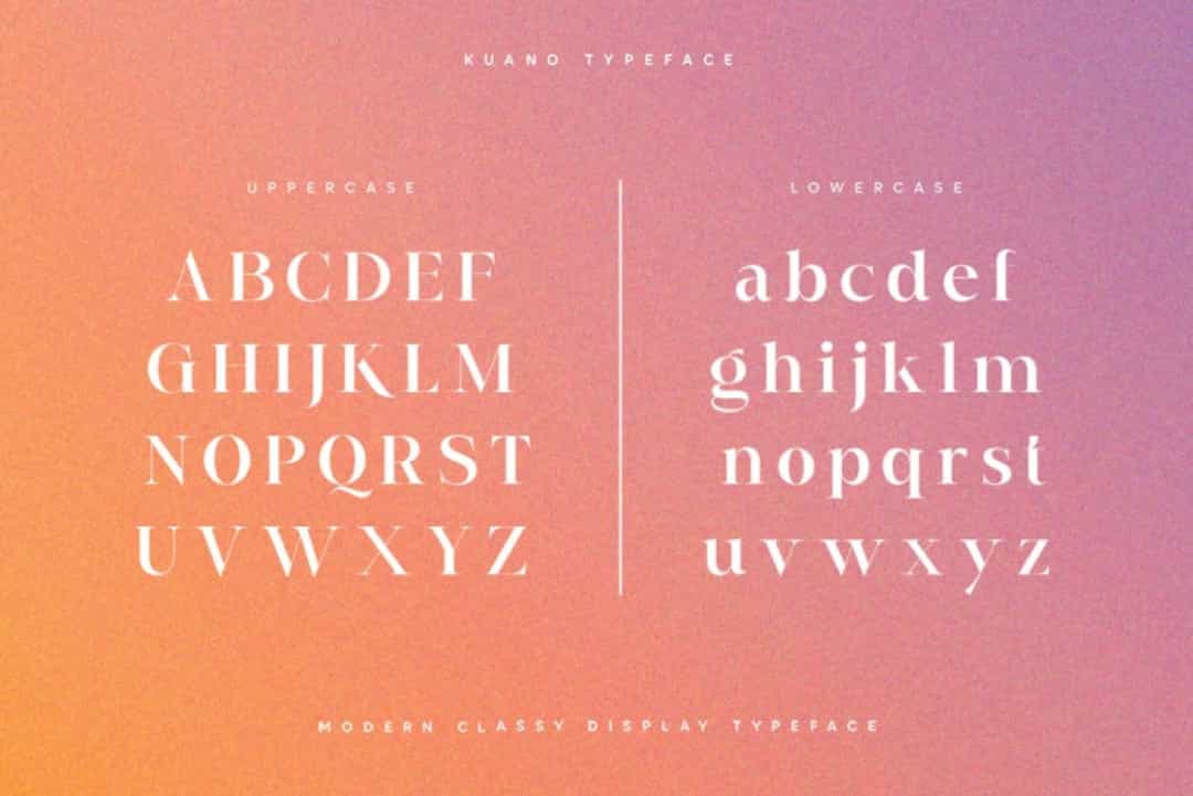 Kuano Font Image 3