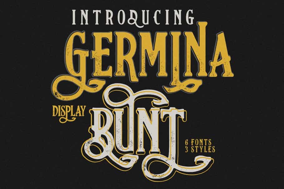 Germinabunt Typeface Image 1