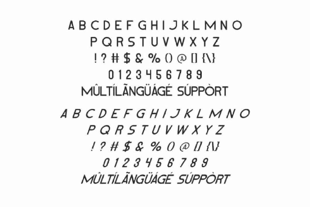Dark Mocha Font Image 3