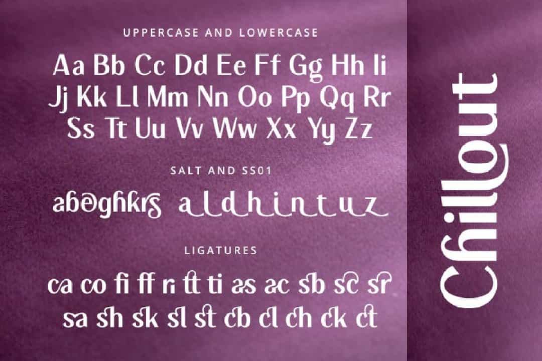 Chillout Sans Font Image 2
