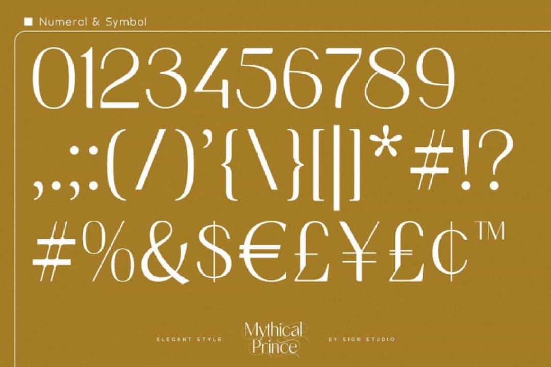 Mythical Prince Font Image 4