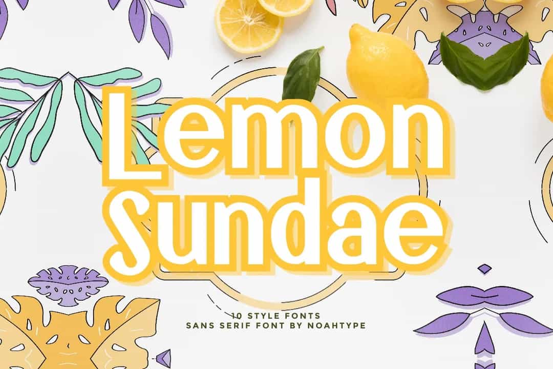 Lemon Sundae Font Image 1