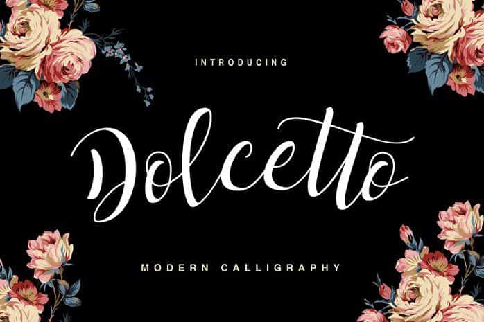 Dolcetto Script Font Image 1