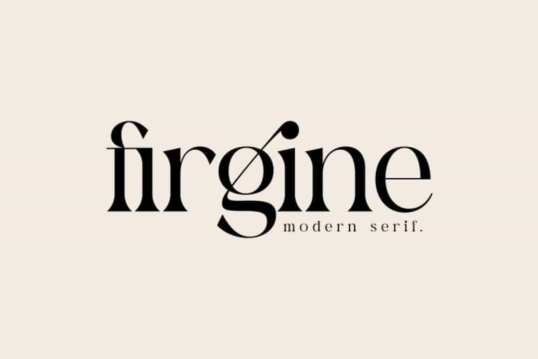 Firgine Font Image 1