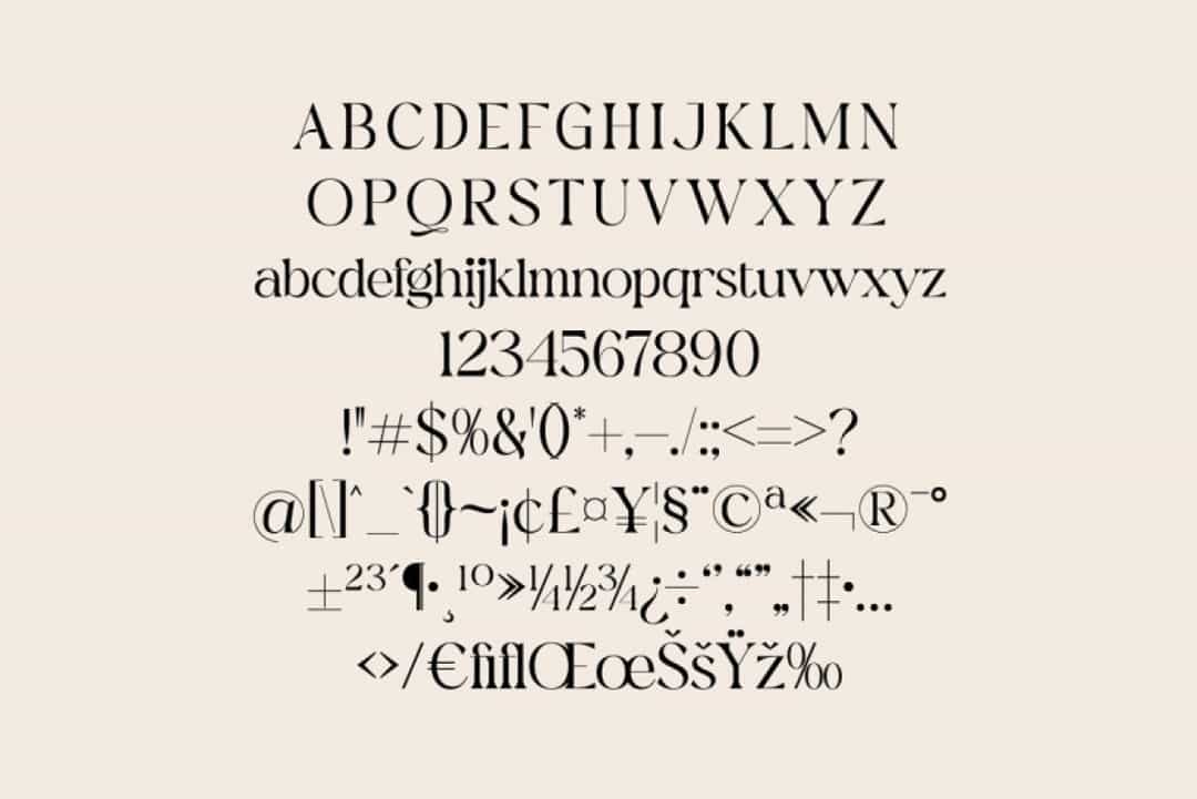 Firgine Font Image 3