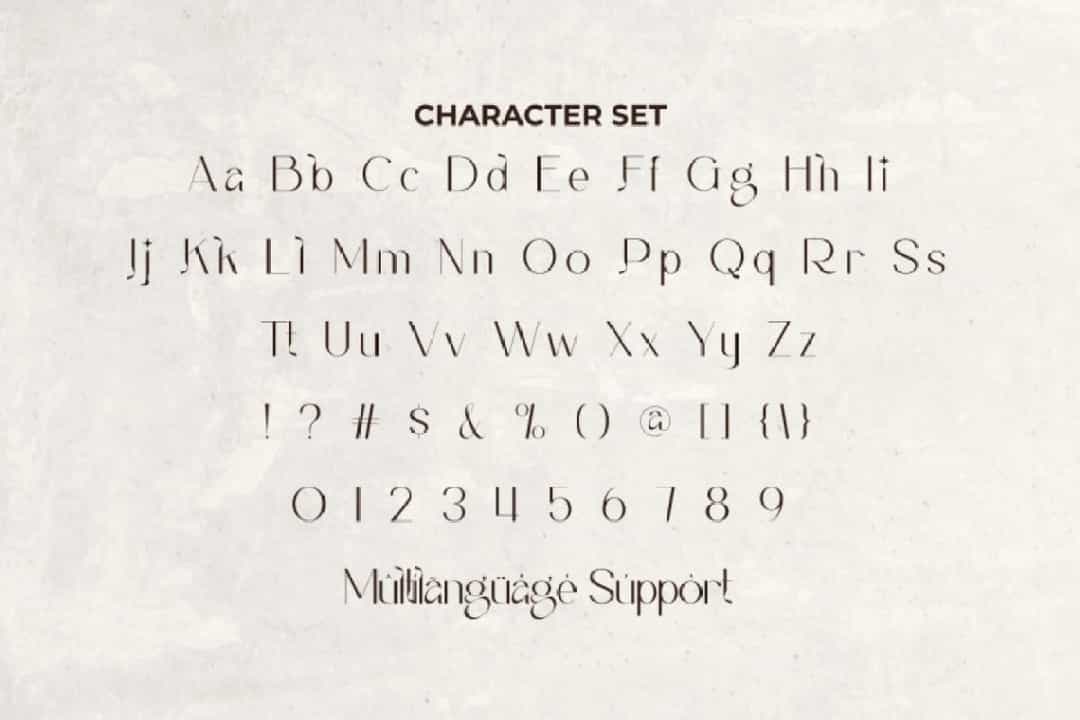 Fashionable Font Image 3
