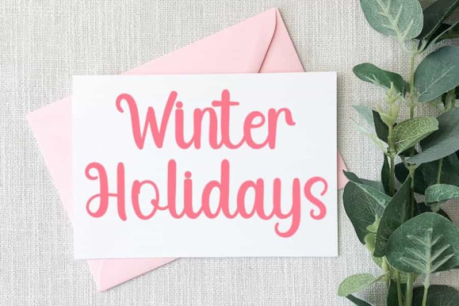 Vacation Font Image 2