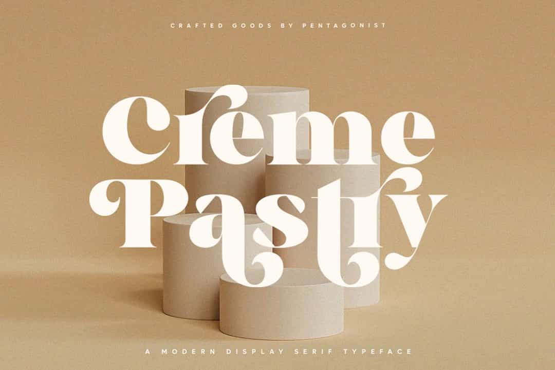 Creme Pastry Font Image 1