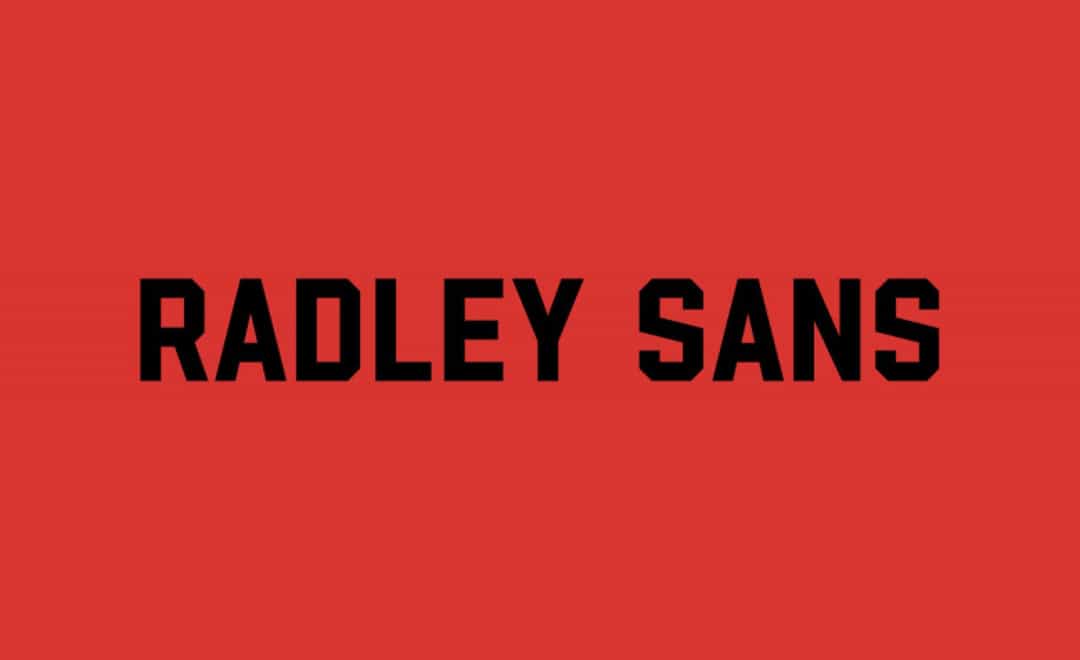 Radley Sans Font Image 1