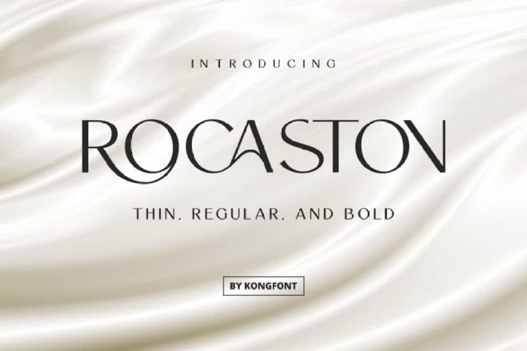 Rocaston Font Image 1