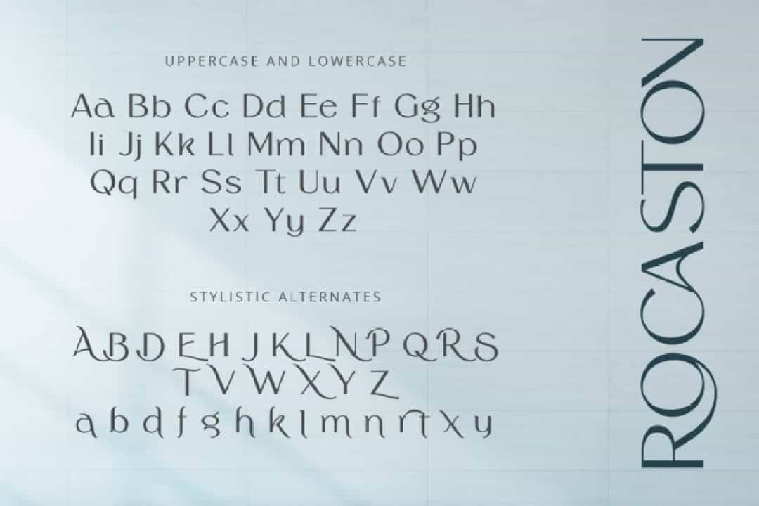 Rocaston Font Image 2