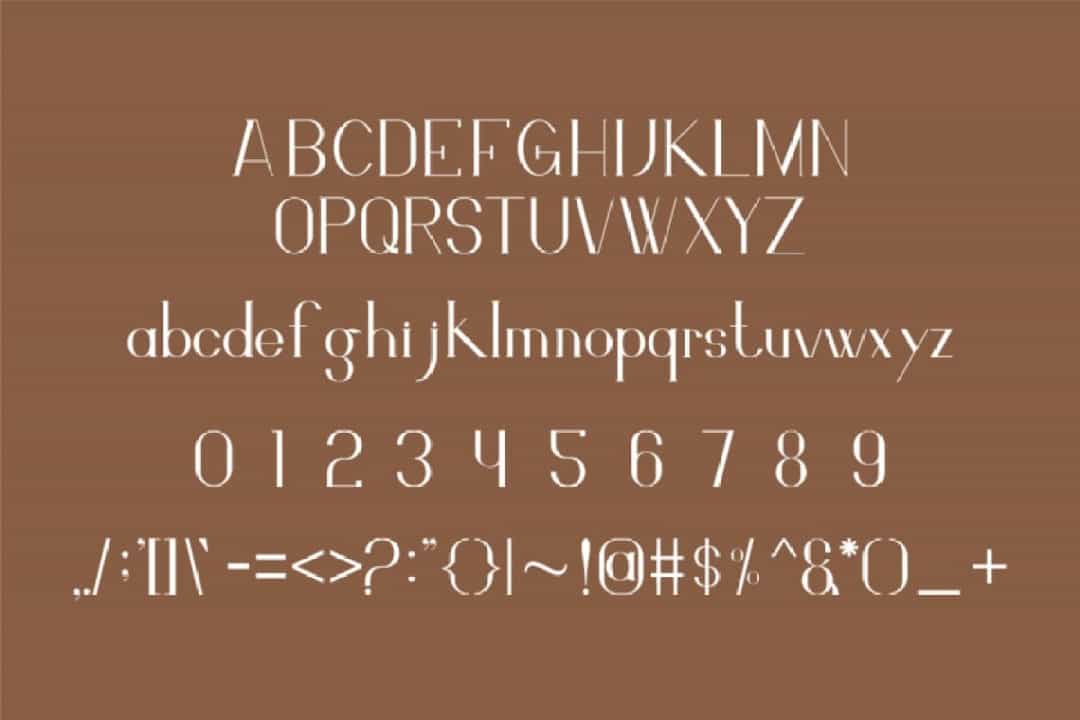 Qellige Font Image 2