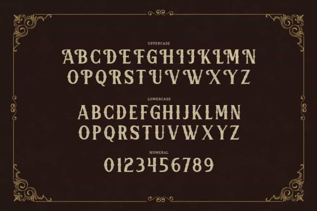 Prince Of Village Font Image 2