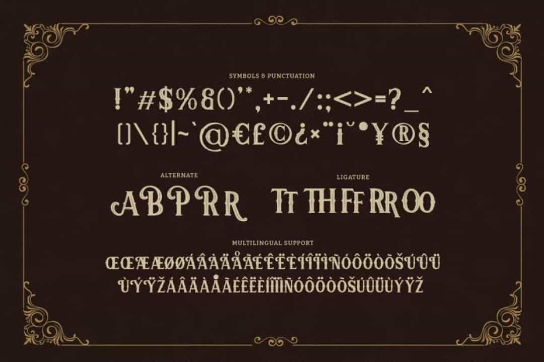 Prince Of Village Font Image 3