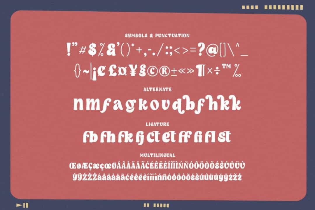 Magdafe Font Image 3