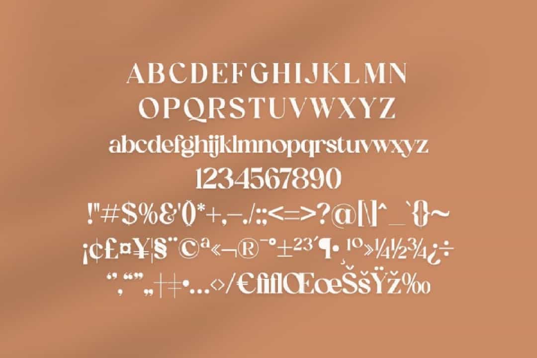 Histora Beralin Font Image 3