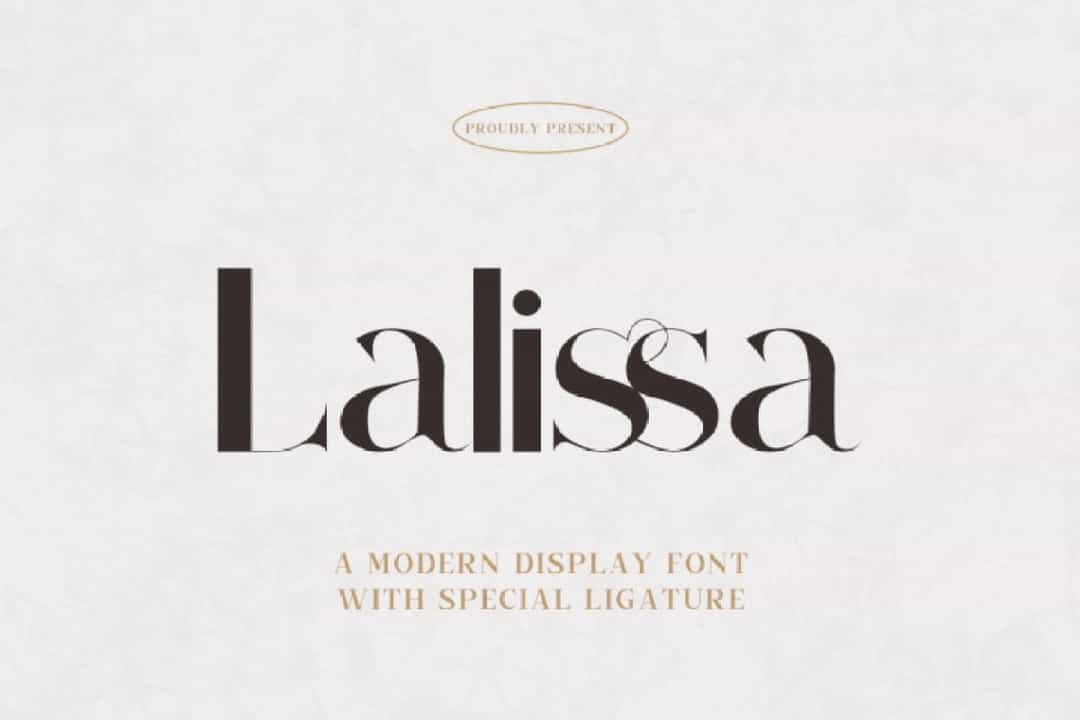 Lalissa Font Image 1