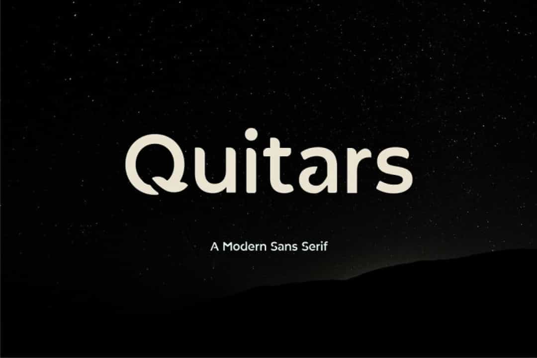 Quitars Font Image 1