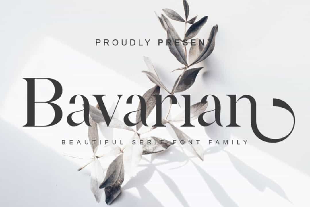Bavarian Serif Font Image 1