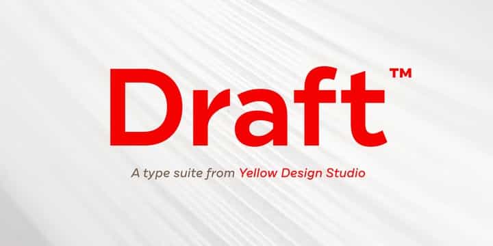 Draft Font Family Image 1