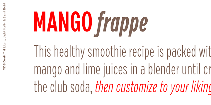 Draft Font Family Image 3