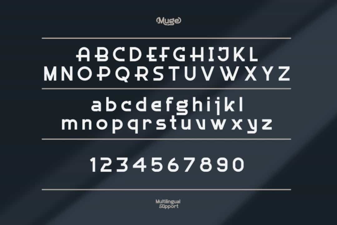 Muge Font Image 2