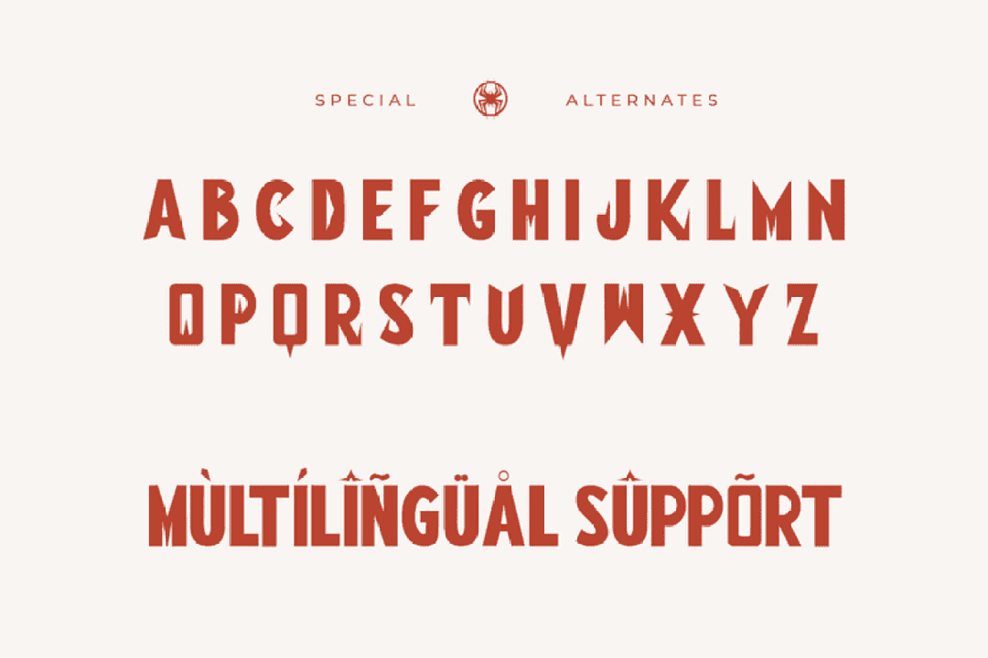 Spidernest Font Image 3