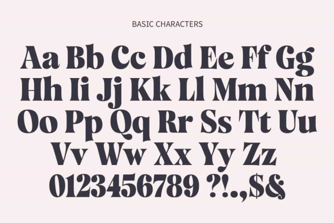 Mazaeni Font Image 3