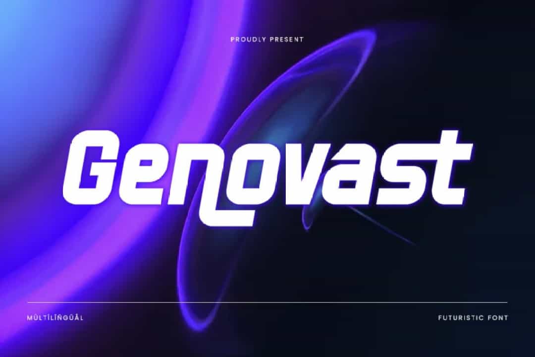 Genovast Font Image 1