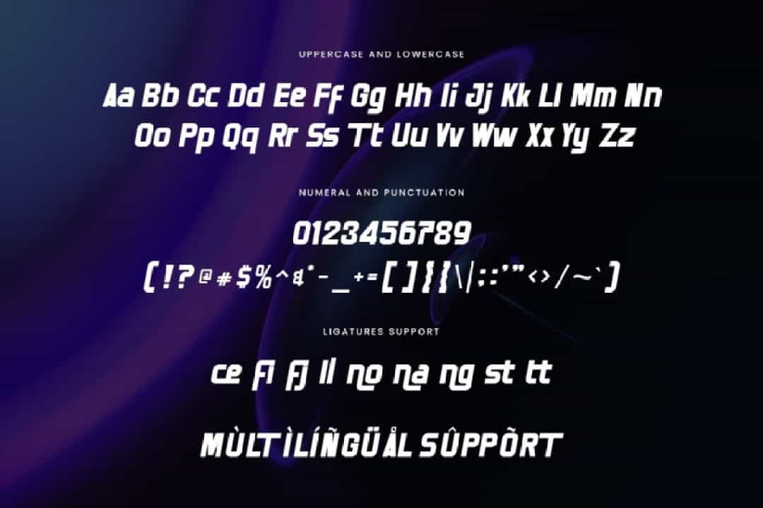 Genovast Font Image 3