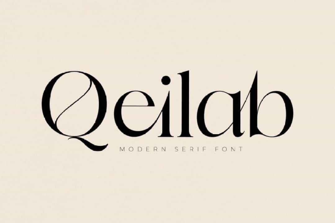 Qeilab Font Image 1