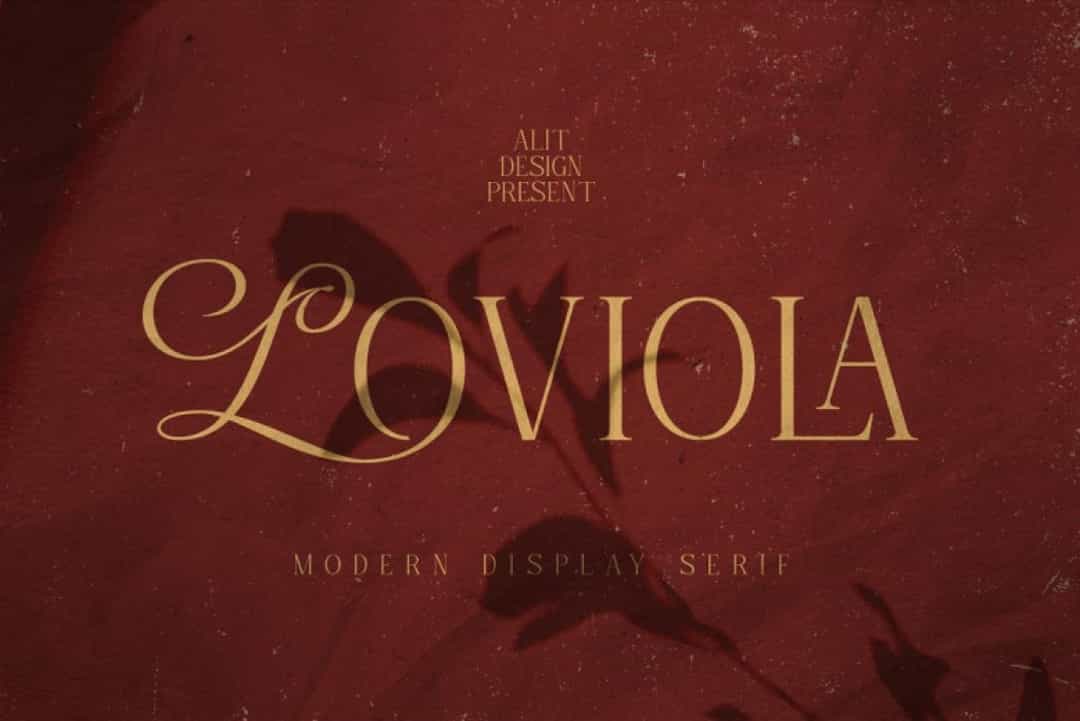 Loviola Font Image 1