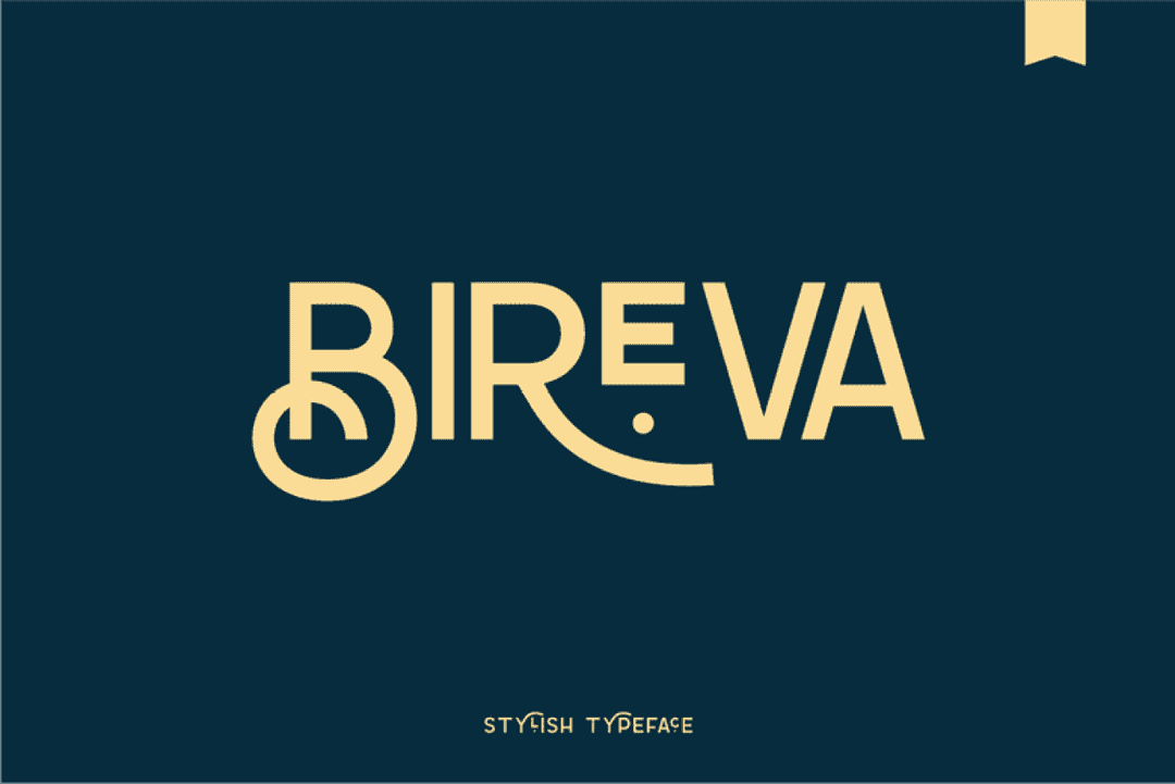Bireva Font Image 1