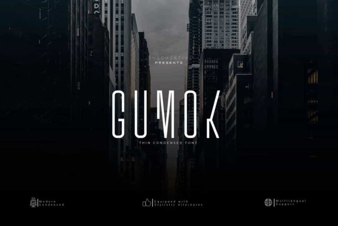 Gumok Font Image 1