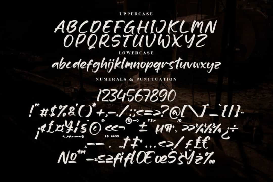 Getsrek Font Image 3