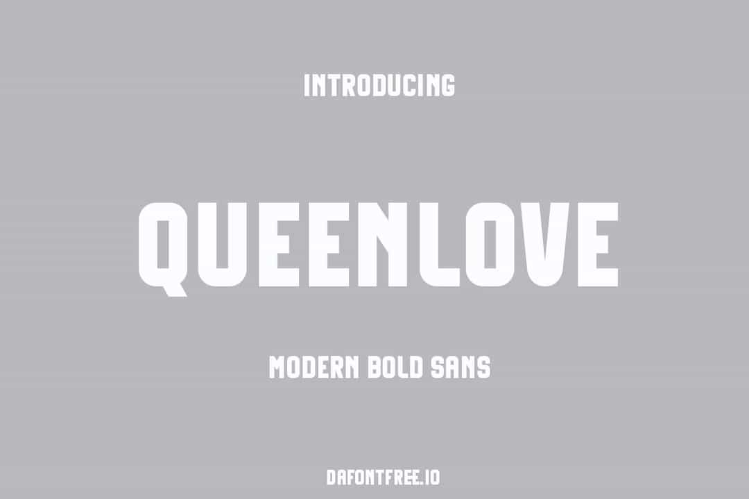 Queenlove Font Image 1