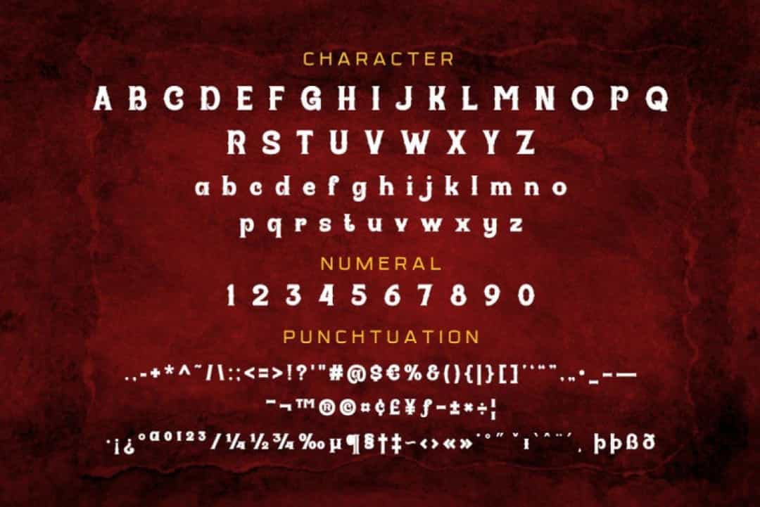 Firwaen Font Image 3