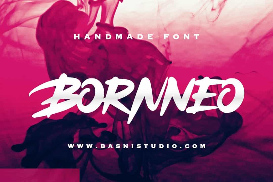 Bornneo Font Image 1