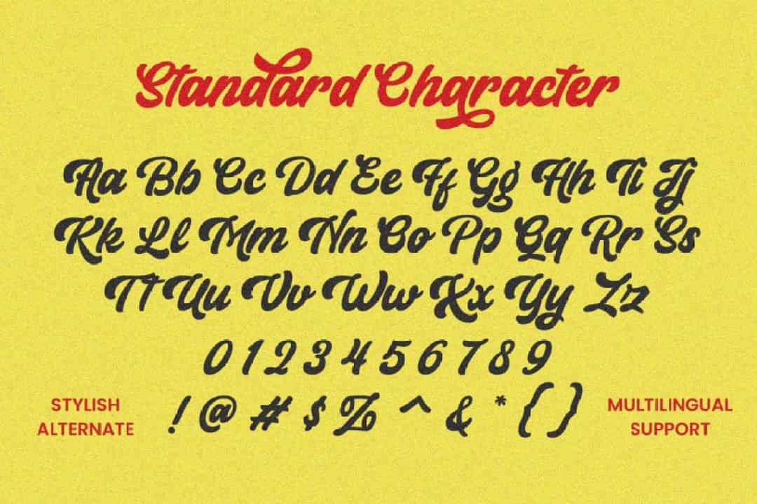 Hioganke Font Image 3