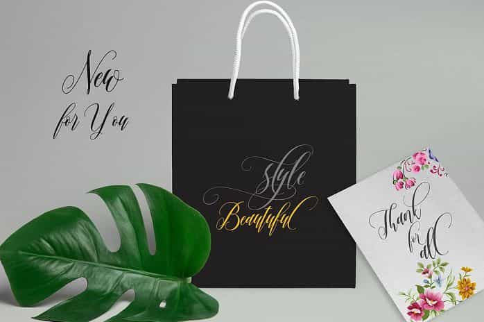 Twetter Script Font Image 3