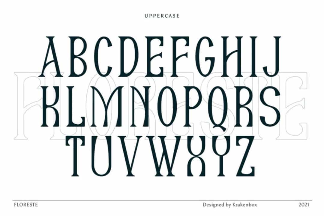 Floreste Font Image 2
