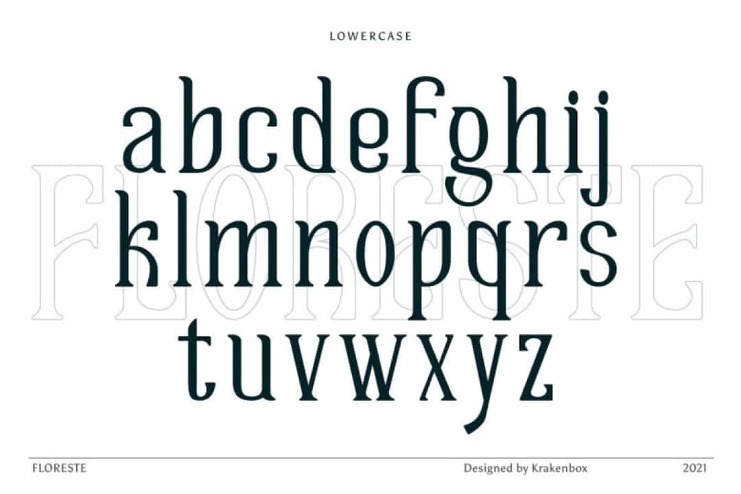 Floreste Font Image 3
