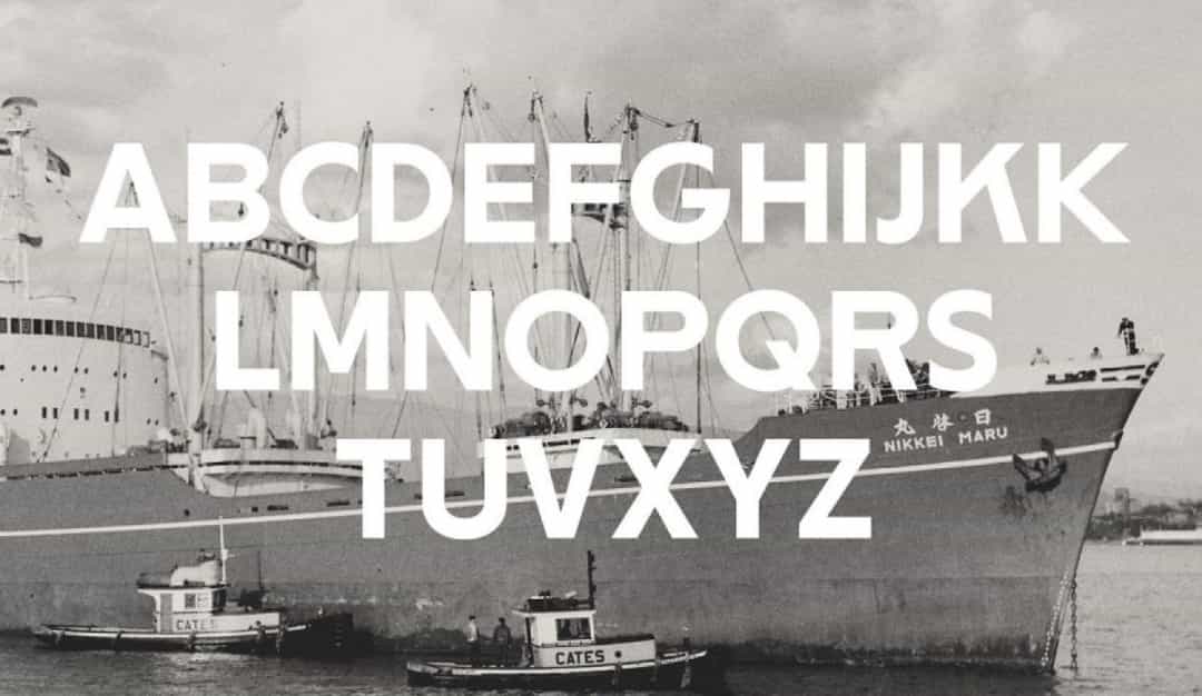 Nikkei Maru Font Image 3