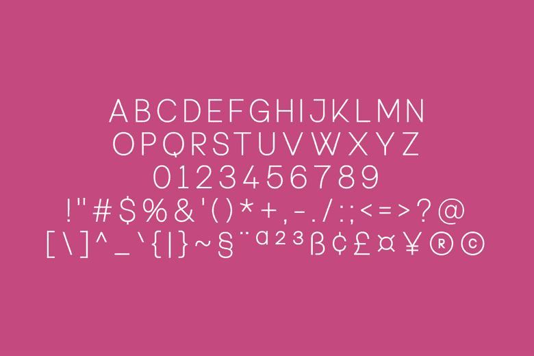 Venzoena Font Image 3