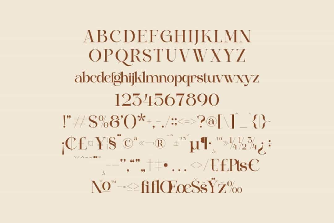 Satista Font Image 3