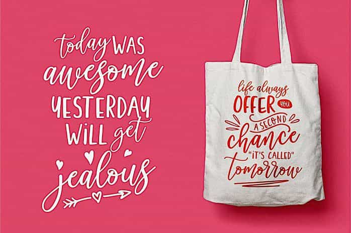 Cattieshine Script Font Image 2