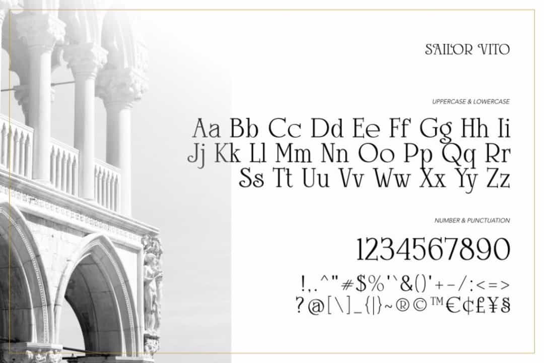 Sailor Vito Font Image 3