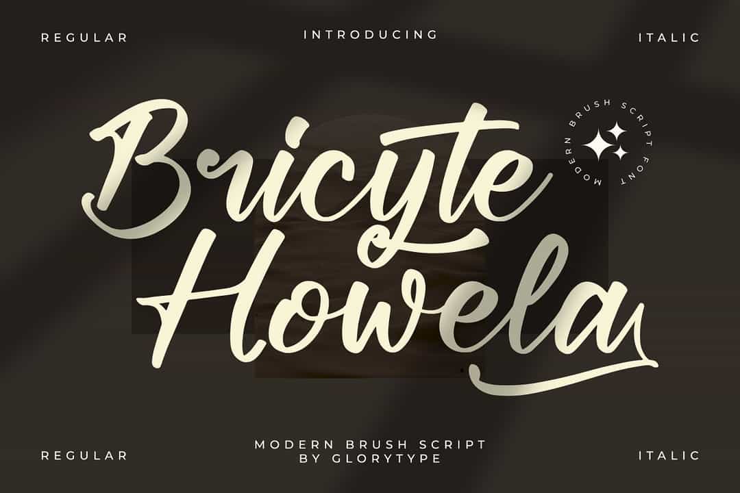 Bricyte Howela Font Image 1
