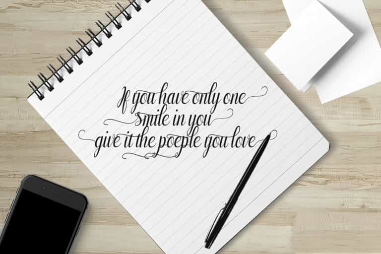 Annabeth Script Font Image 3