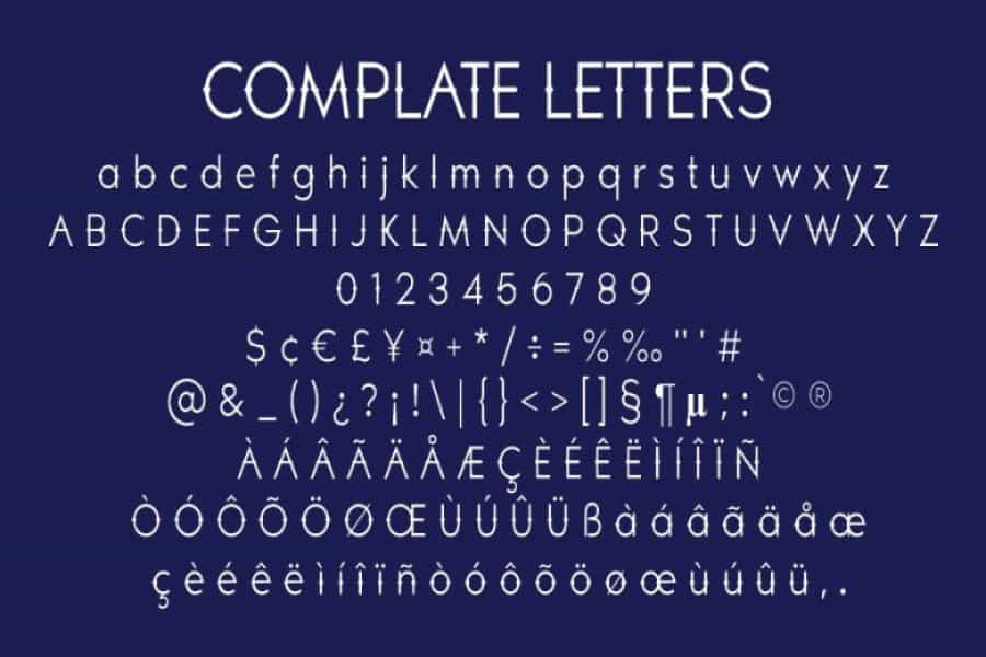 Authentic Sans Serif Font Image 3